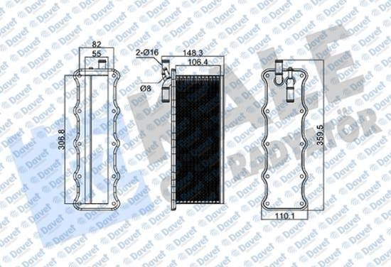 KALE 360710 Turbo Radyatoru Vw Caddy 16- Golf 13-17 Passat 15- Polo 13-18 Audi A3 13-20 Seat Leon 13-16